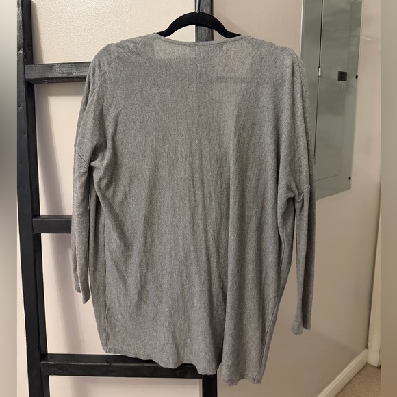 Forever 21 Grey Draped Sweater - Picture 3 of 5
